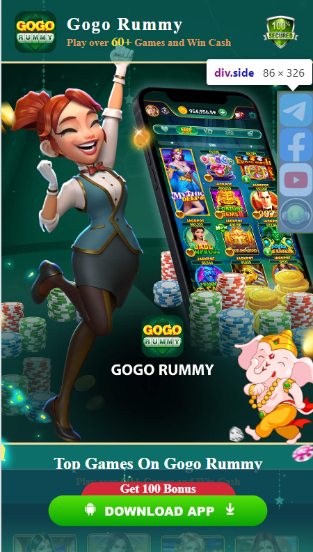 GoGo Rummy Apk Banner