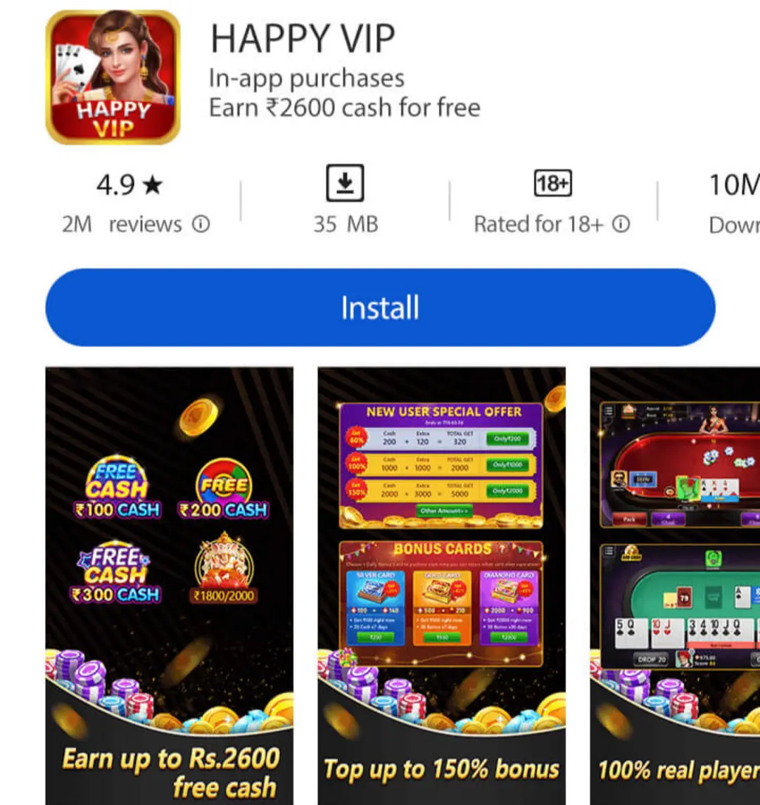 Happy VIP Apk Banner