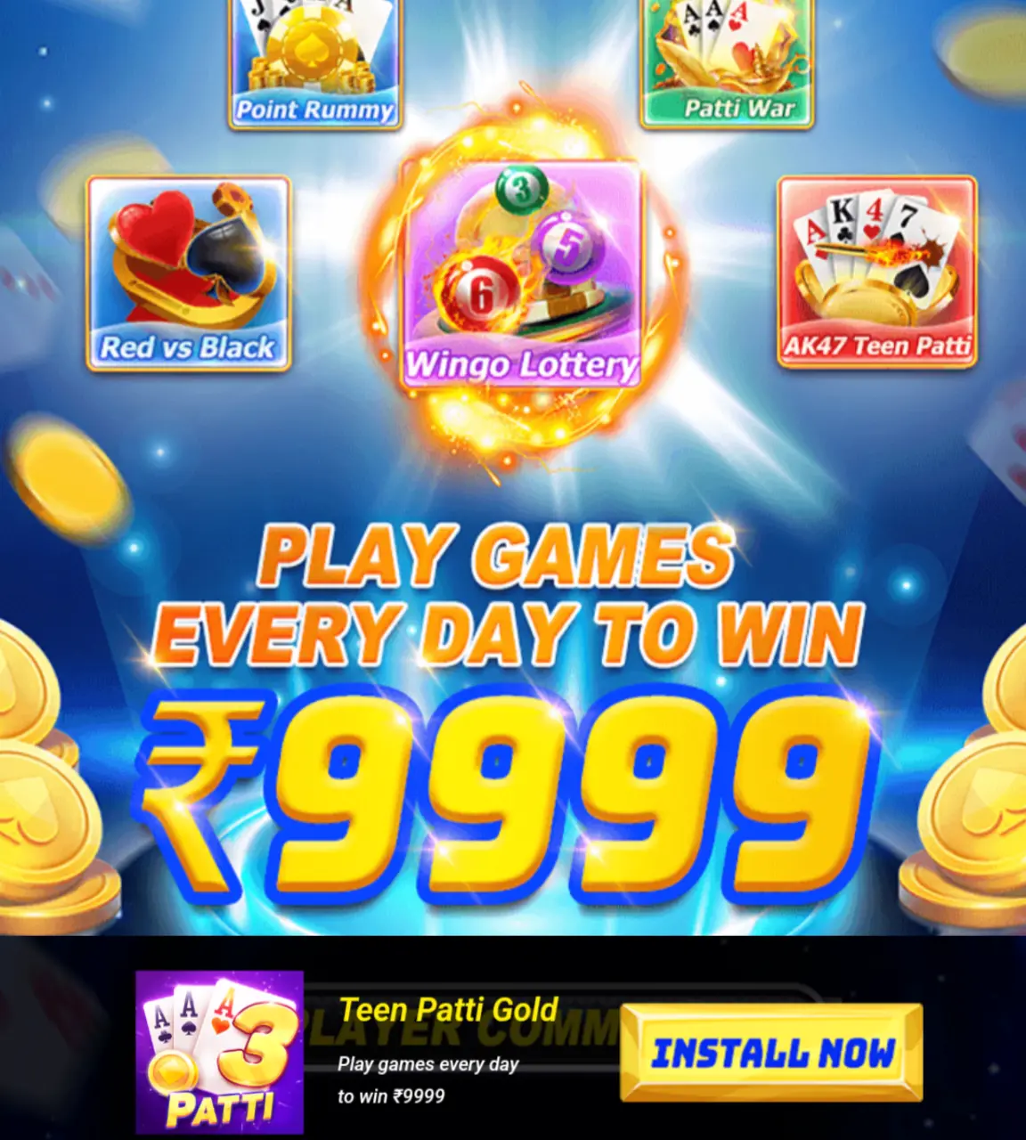 Teen Patti Gold Apk Banner