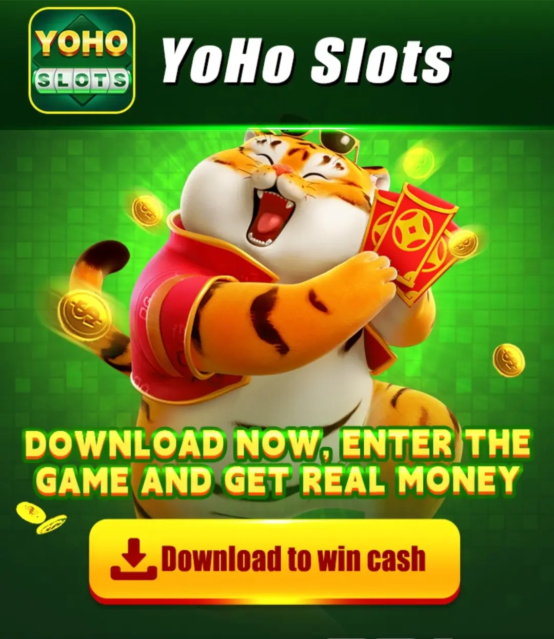 Yoho Slots Apk Banner